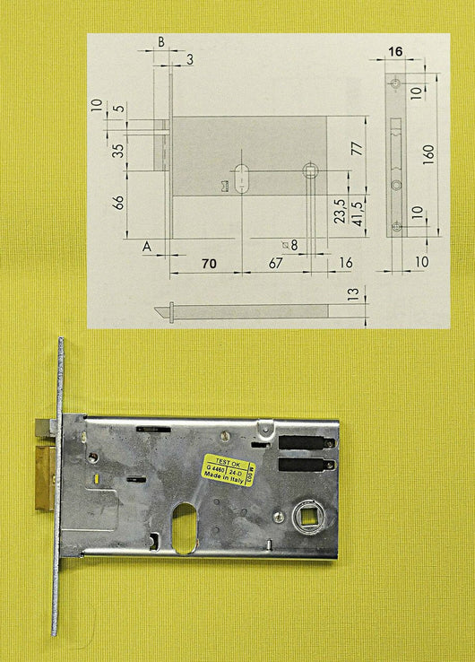 SERR. ELETTR. LOGO/CISA INFILARE 14750-70