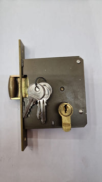 SERRATURA A INFILARE CON RULLO E 1 MANDATA MM 60