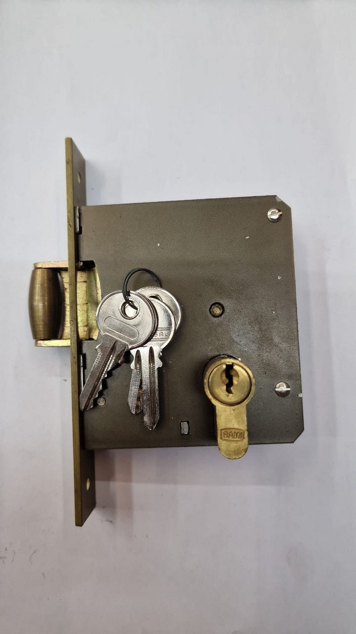 SERRATURA A INFILARE CON RULLO E 1 MANDATA MM 60