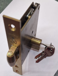 SERRATURA A INFILARE CON RULLO E 1 MANDATA MM 60