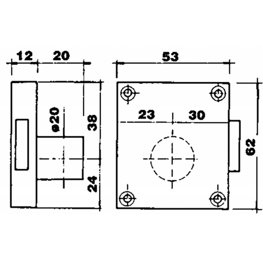 SERRATURA DA APPOGGIARE