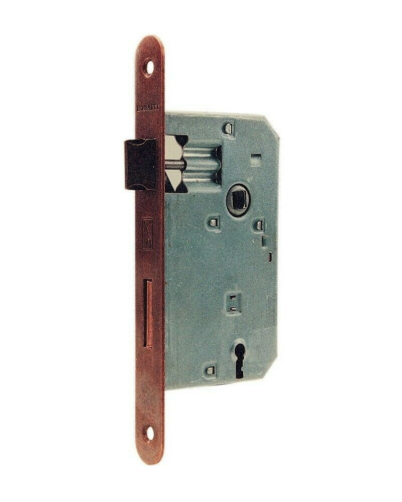 SERRATURA PATENT MM 50 B/TONDO BRONZATO