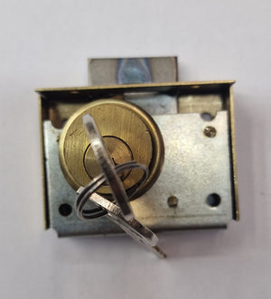 SERRATURA X MOBILI MM 20 C/CILINDRO SINGOLA MANDAT