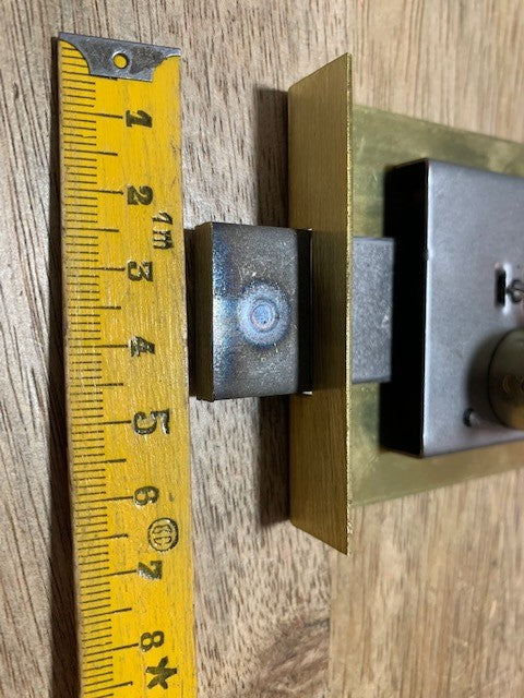 SERRATURA X MOBILI MM 35 C/CILINDRO DOPPIA MANDATA