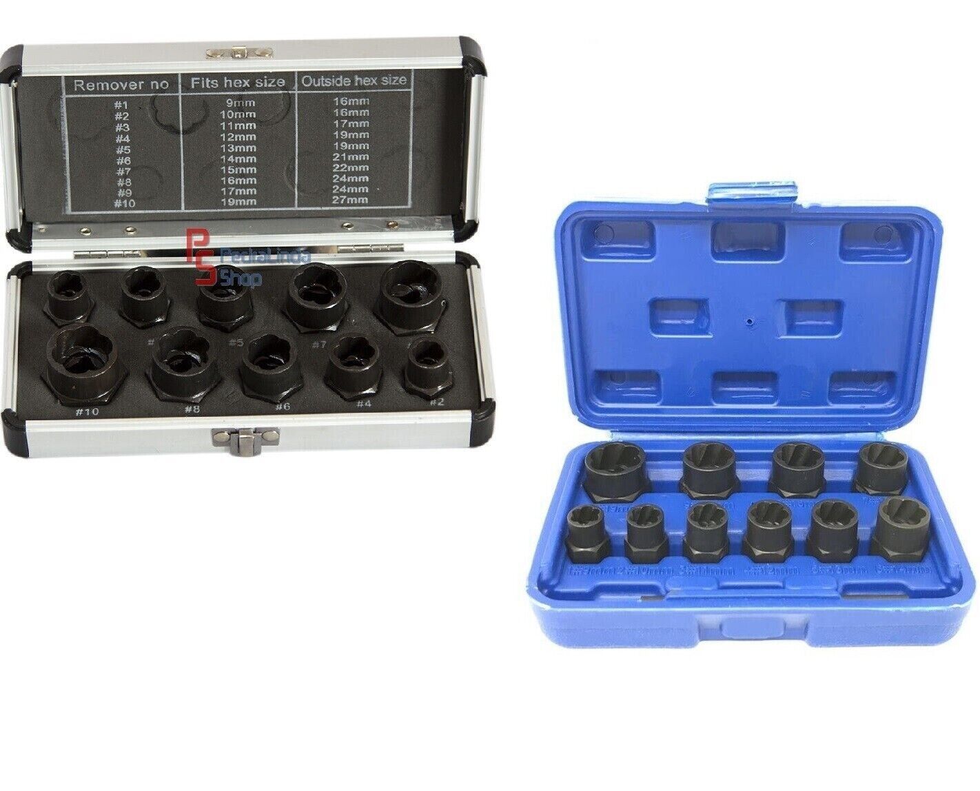 SET 10 BUSSOLE ESTRATTORI DADI E BULLONI DANNEGGIATI BUSSOLA ALTE ESTRATTORE