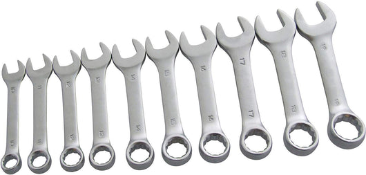 SET 10 CHIAVI COMBINATE CHIAVE CORTE MISURE 10-11-12-13-14-15-16-17-18-19 mm