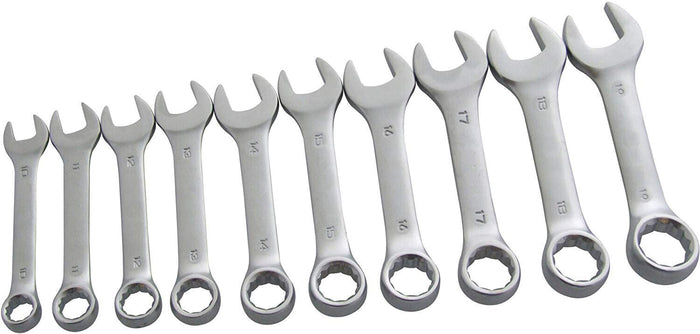 SET 10 CHIAVI COMBINATE CHIAVE CORTE MISURE 10-11-12-13-14-15-16-17-18-19 mm