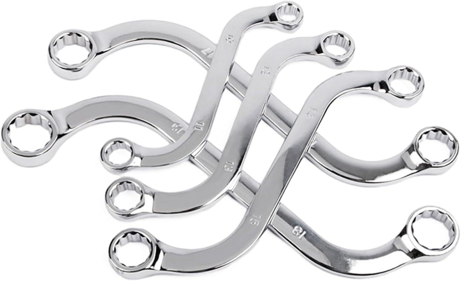 SET 5 CHIAVI AD ESSE POLIGONALI CON PROFILO INTERNO MULTIGRIP 10-19 mm MR70074