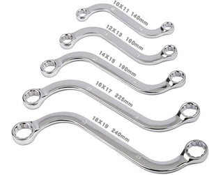 SET 5 CHIAVI AD ESSE POLIGONALI CON PROFILO INTERNO MULTIGRIP 10-19 mm MR70074