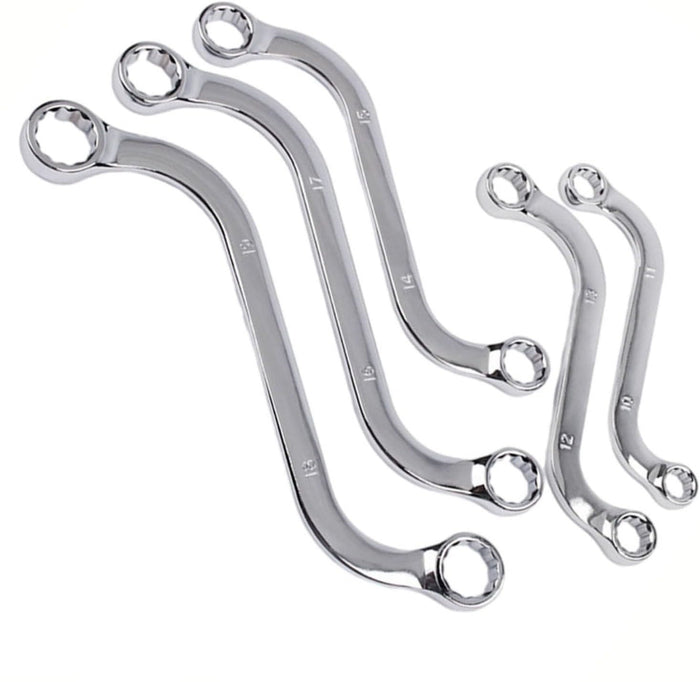 SET 5 CHIAVI AD ESSE POLIGONALI CON PROFILO INTERNO MULTIGRIP 10-19 mm MR70074