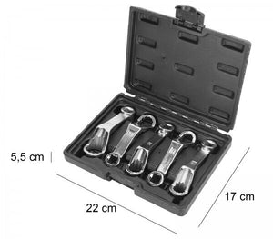 SET 5 PZ CHIAVI A TUBO VITE OFFSET PER MONTAGGIO MOTORE MERCEDES BENZ FS-22143