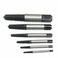 SET 6 ESTRATTORI PER VITI BULLONI ROVINATE SPEZZATE PRIGIONIERI VITI SPEZZATI