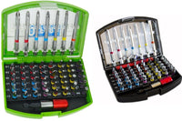 SET CACCIAVITI DI PRECISIONE 56 IN 1TORX INTERCAMBIABILI PER AVVITATORE