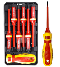 SET CACCIAVITI GIRAVITI PER ELETTRICISTA CACCIAVITE ISOLATI ISOLATO 6PZ 07283