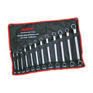 SET DI CHIAVI POLIGONALI DOPPIE 12 PZ