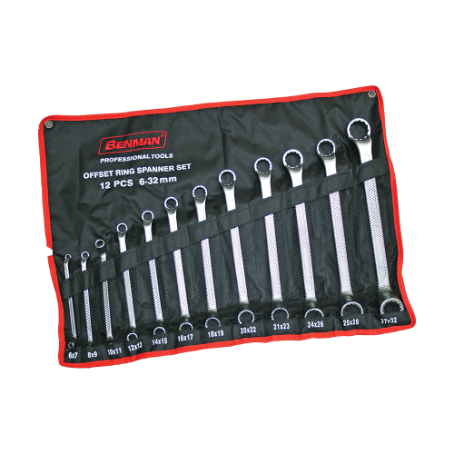 SET DI CHIAVI POLIGONALI DOPPIE 12 PZ