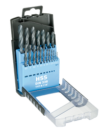 SET DI PUNTE PER METALLO 19 PZ DIN 338 - BENMAN 