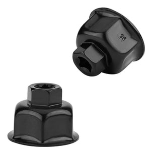 SET KIT CHIAVE A TAZZA PER FILTRO OLIO 3PZ AUTO 27mm 32mm 36mm 3/8" FS-22002