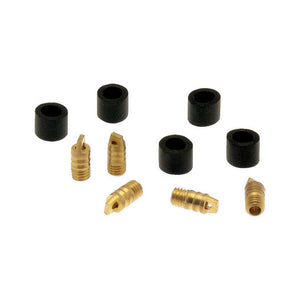 SET KIT SMORZATORE DI RICAMBIO FLESSIBILI TUBO E GUARNIZIONE