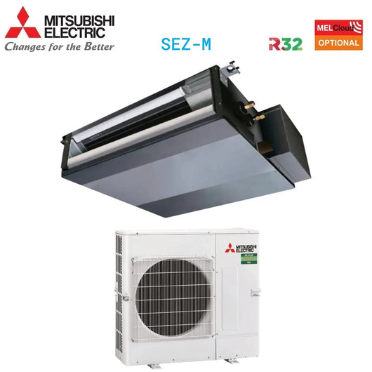 Climatizzatore Condizionatore Mitsubishi Electric Canalizzato Canalizzabile Power Inverter 24000 Btu SEZ-M71DA + PUZ-ZM71VHA R-32 Wi-Fi Optional