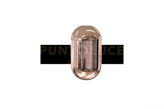 SFERA-3 R Sfera decorativa in vetro color arame pieno per modelli Kira diametro 10cm