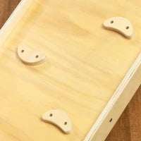 Struttura per Arrampicata per Bambini 5 in 1 in Legno, Pieghevole, con Rampa e Arco, 178x64,5x63 cm Legno Naturale