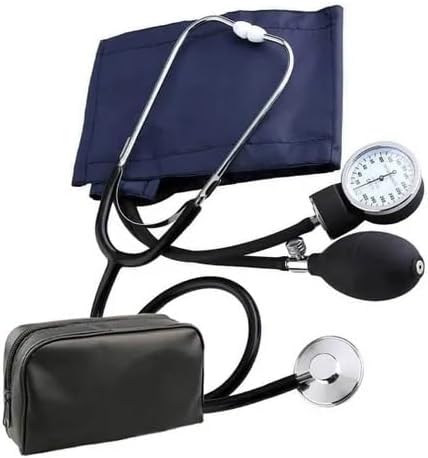 SFIGMOMANOMETRO ANEROIDE MISURATORE DI PRESSIONE CON STETOSCOPIO