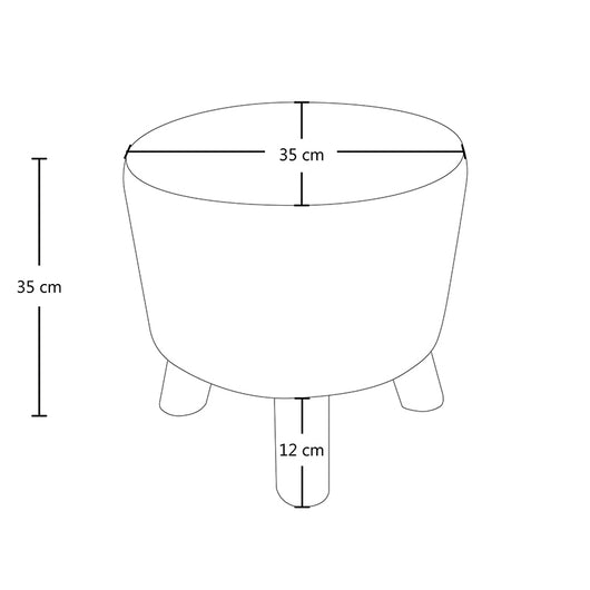Pouf divano, pouf poggiapiedi – Nemo - SG03NEPL