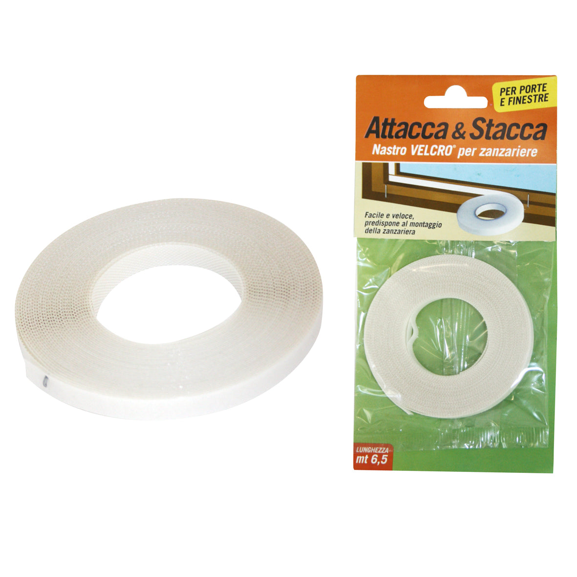 Nastro Adesivo Con Velcro           0801