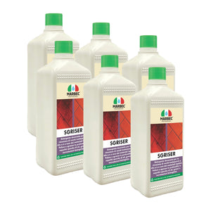Detergente sgrassante professionale SGRISER   1LTx6Pz
