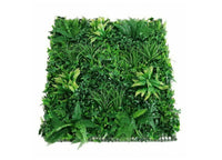 Siepe Artificiale A Parete Decorazione Interni Design Modello Dalia - 50x50 - Dalia