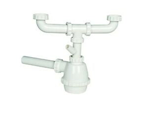 SIFONE 2 VIE S/PILETTA 1"1/2 CON RIDUZIONI 1"1/4