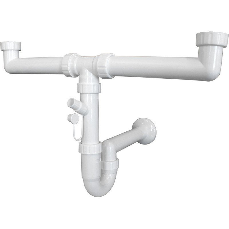 SIFONE AD S IN PVC 2 VIE 1"1/2X40