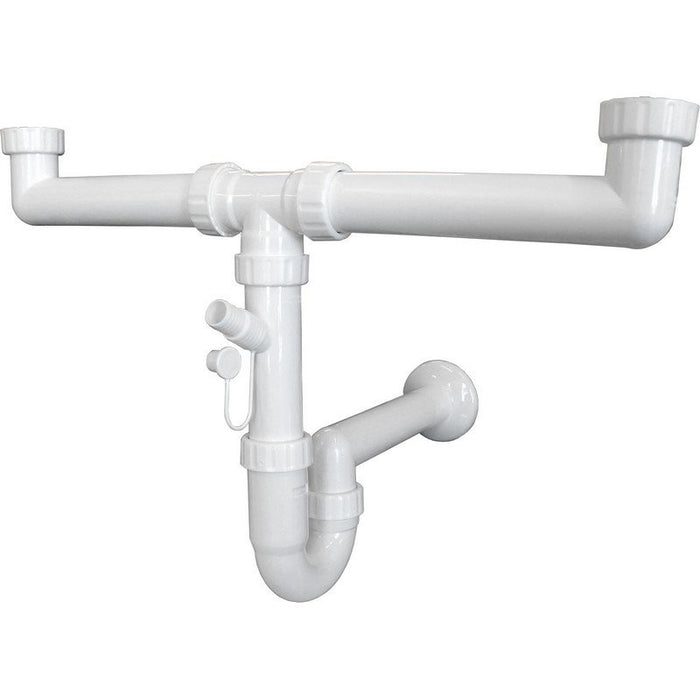 SIFONE AD S IN PVC 2 VIE 1"1/2X40