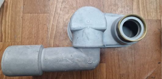 SIFONE DOCCIA SNODATO 1"1/2 PVC