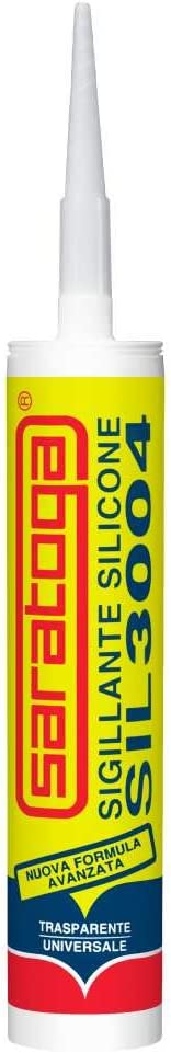 SIGILLANTE ACETICO PER VETRAI TRASPARENTE - SARATOGA SIL 3004