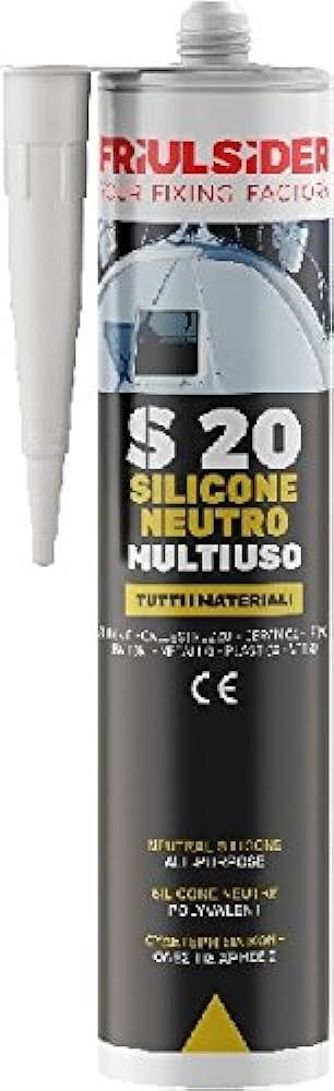 Silicone neutro bianco 310 ml