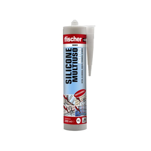 SILICONE ACETICO MULTIUSO Sam Ne - 280ml - Fischer 9352