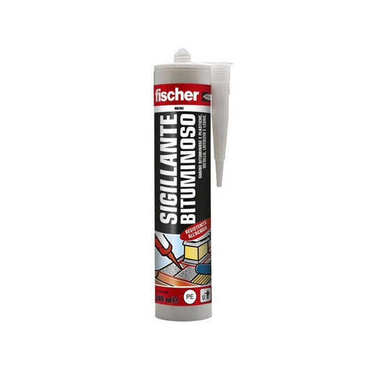 SILICONE BITUMINOSO NERO Sb280 -280 ml - FISCHER 553127
