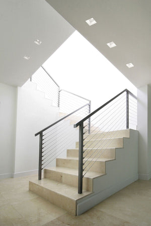 SIRIS faretto da Incasso 1 Luce in gesso bianco attacco GU10 9x9cm