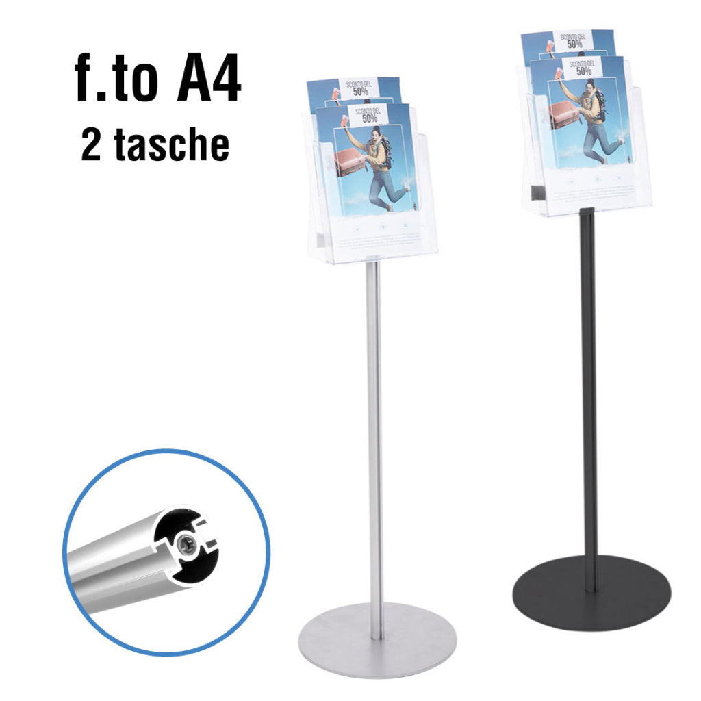 Portadepliant 2 tasche formato A4