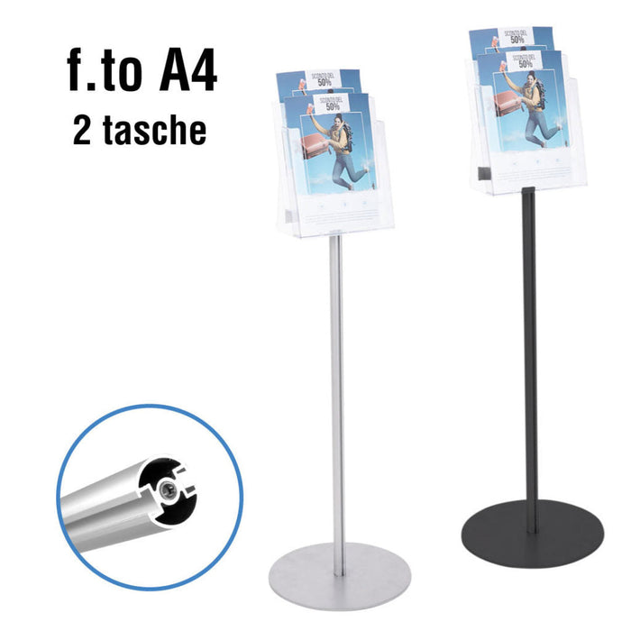 Portadepliant 2 tasche formato A4
