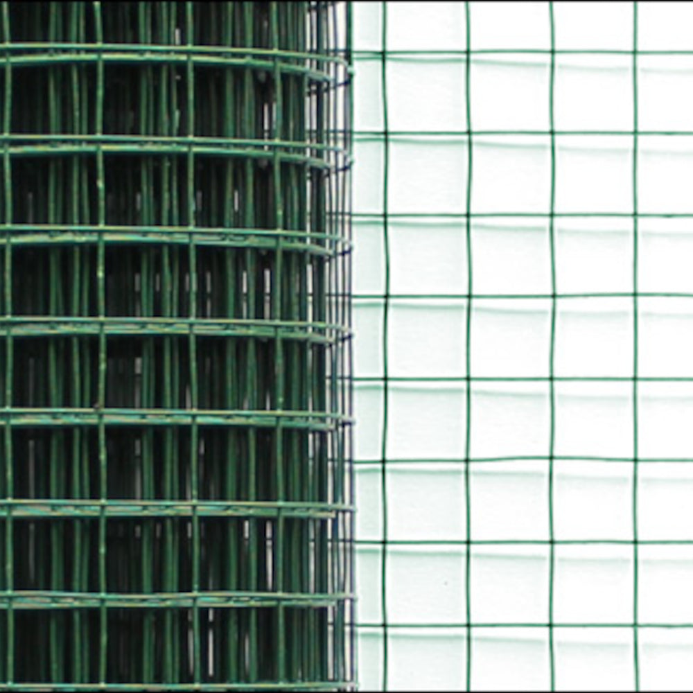 Rete metallica maglia quadra 1 x 5 mt verde 5 rotoli 03_0007162