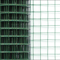 Rete metallica maglia quadra 1 x 5 mt verde 5 rotoli 03_0007162