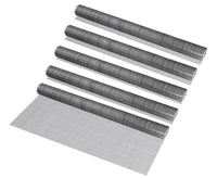 Rete Metallica in Rotolo da 5m Alta 1m Maglia Quadrata Rete per Recinzione - 5 Rotoli pro.tec