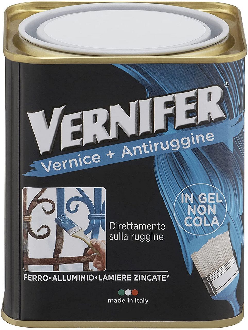 SMALTO VERNIFER NERO SATINATO ML 750