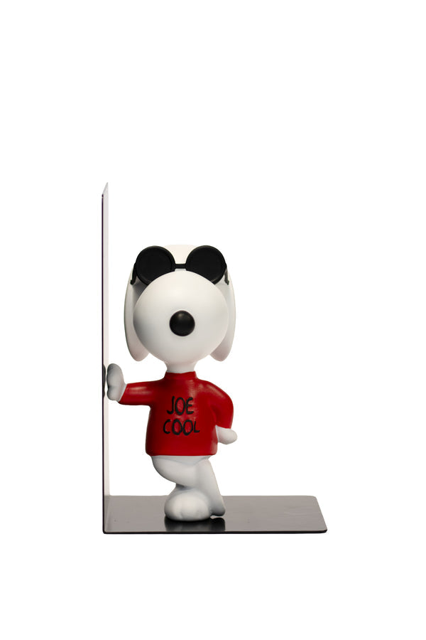 Fermalibro in metallo con decorazione Peanuts Licensing in resina. 12x10x18 cm