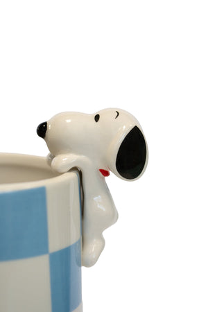 Vaso in ceramica con decorazione Peanuts Licensing Blu