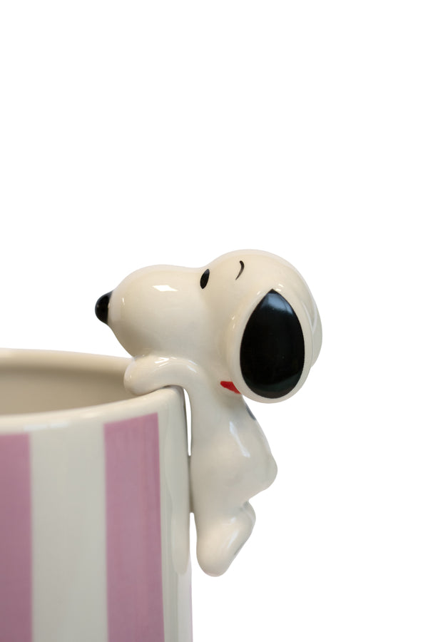 Vaso in ceramica con decorazione Peanuts Licensing Purple