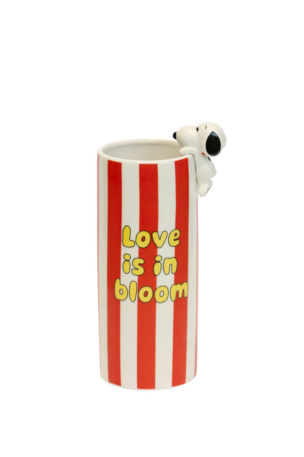 Vaso in ceramica con decorazione Peanuts Licensing Red